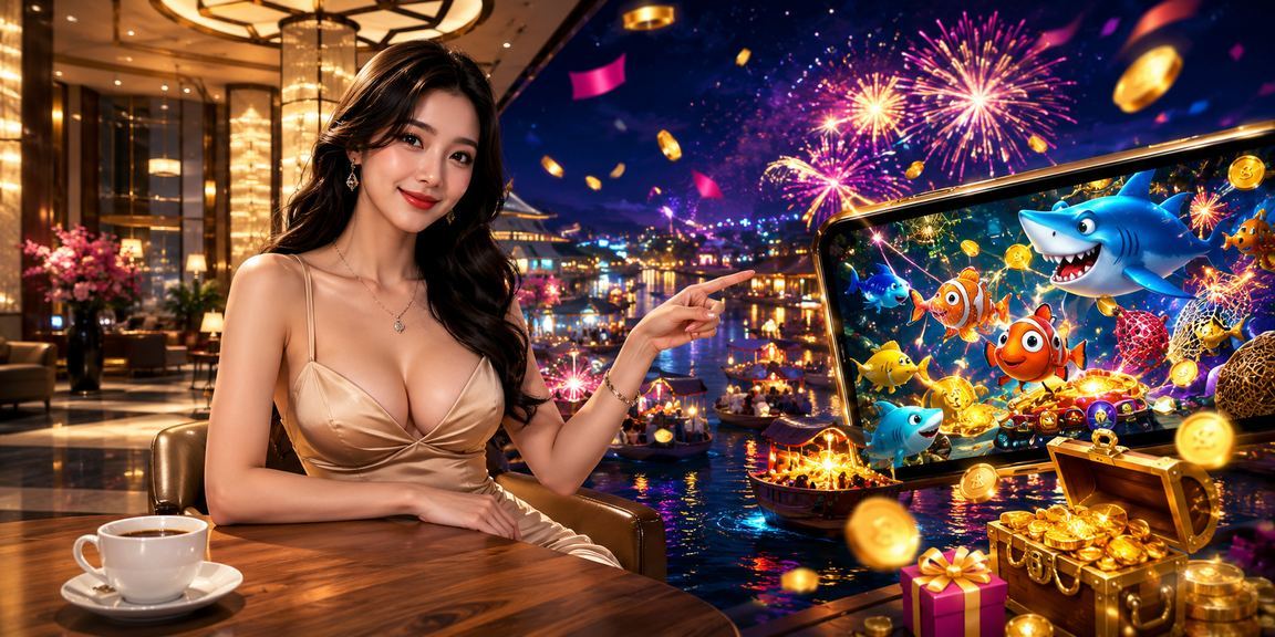 Người dùng tại Cần Thơ chơi game bắn cá trực tuyến bên ly cà phê buổi sáng