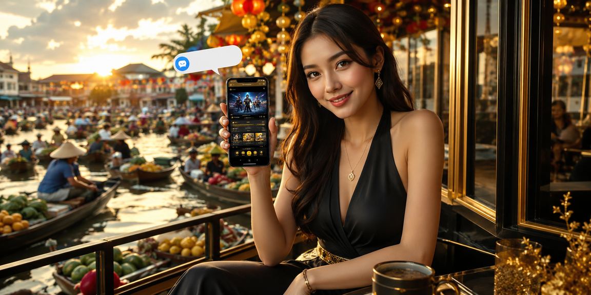 Người dùng tại Cần Thơ theo dõi kèo esports trực tuyến qua điện thoại bên cà phê