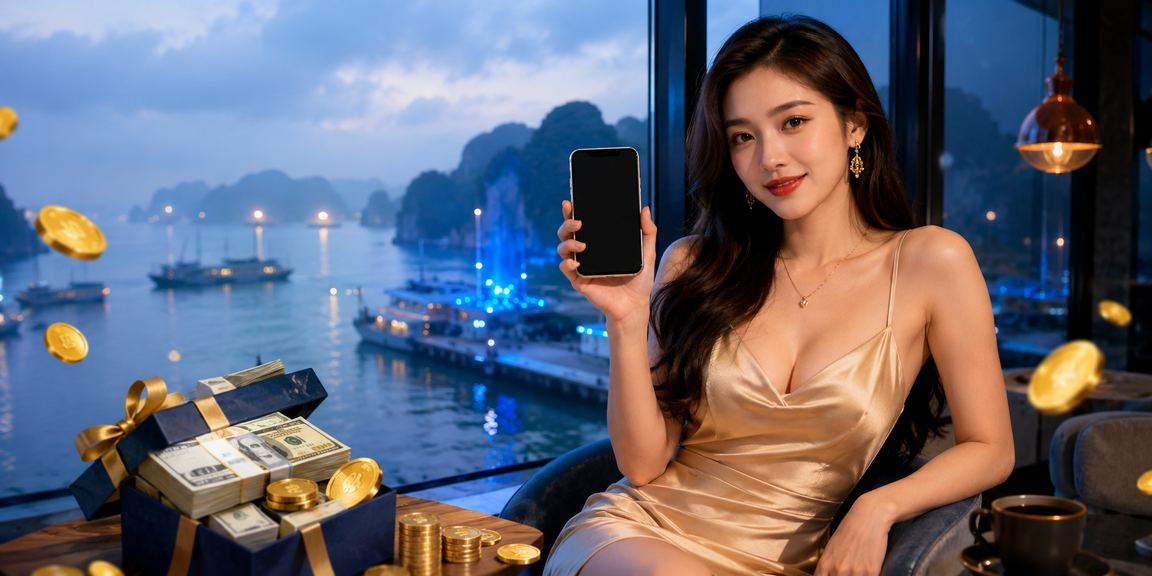 Người dùng VIP tại Vịnh Hạ Long nhận thưởng đặc biệt trong không gian cà phê sang trọng