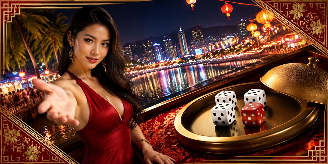 Người dùng tại chợ đêm Nha Trang chơi Tài Xỉu trực tuyến và kiểm tra thanh toán trên điện thoại